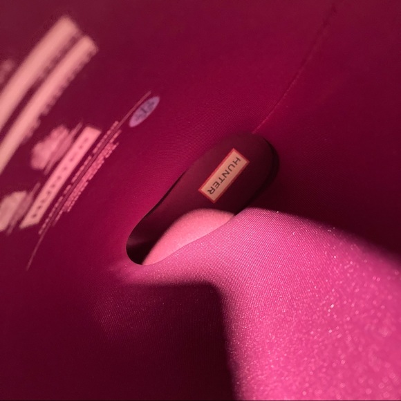 Hunter tall boots violet US 6, UK 4, 37 - Picture 9 of 11